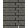 Гибкая битумная фасадная плитка Döcke PREMIUM BRICK Серый