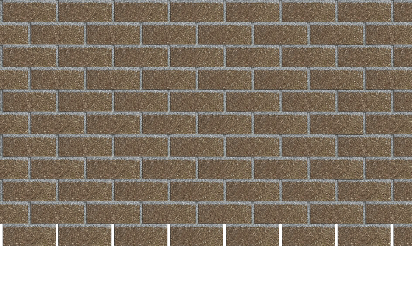 Гибкая битумная фасадная плитка Дёке PREMIUM BRICK Бежевый купить